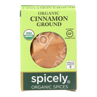 Spicely Organics - Organic Cinnamon - Ground - Case Of 6 - 0.45 Oz. - Orca Market