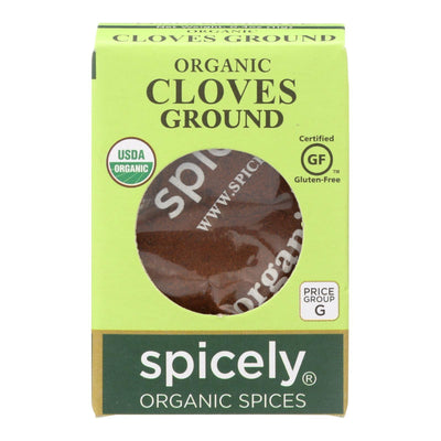 Spicely Organics - Organic Cloves - Ground - Case Of 6 - 0.4 Oz. - Orca Market