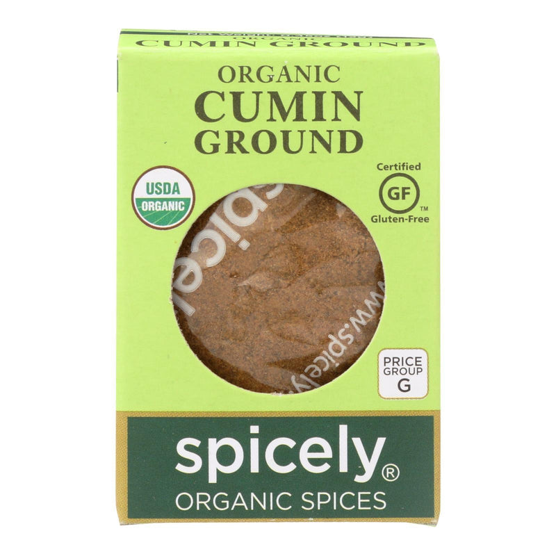 Spicely Organics - Organic Cumin - Ground - Case Of 6 - 0.45 Oz. - Orca Market