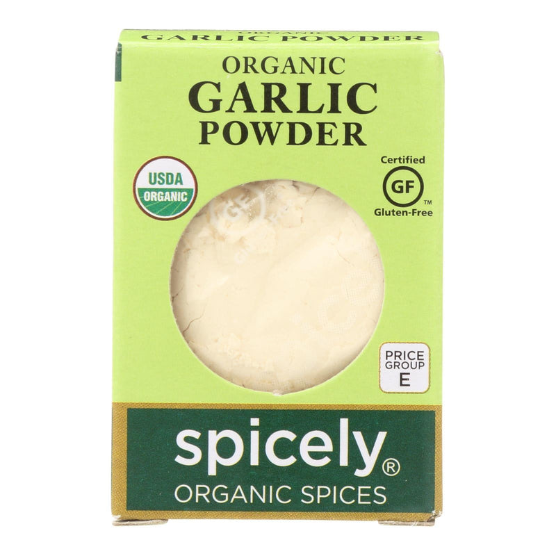 Spicely Organics - Organic Garlic Powder - Case Of 6 - 0.4 Oz. - Orca Market