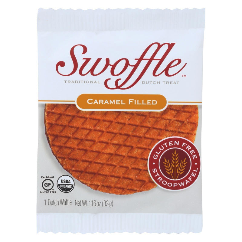 Swoffle Dutch Waffle - Original Caramel - Case Of 16 - 1.16 Oz. - Orca Market