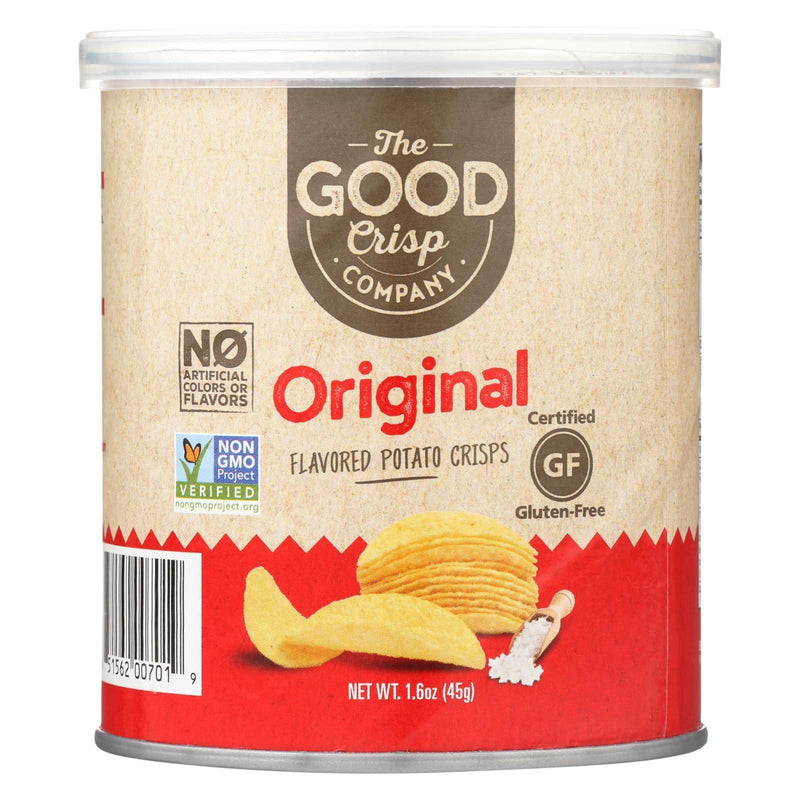 The Good Crisp Company Potato Crisps - Original - Case Of 12 - 1.6 Oz - Orca Market