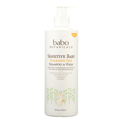 Babo Botanicals - Body Wash - Fragrance Free - 1 Each - 16 Fl Oz. - Orca Market