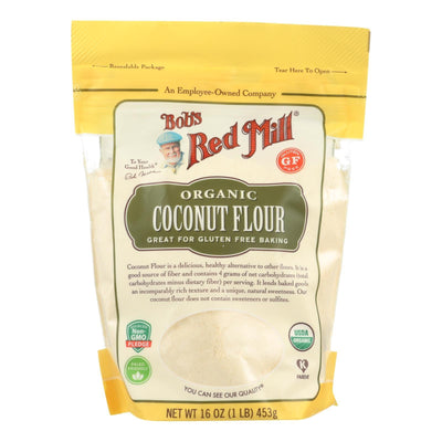 Bob's Red Mill - Flour - Organic - Coconut - Case Of 4 - 16 Oz - Orca Market