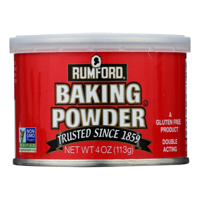 Rumford - Baking Powder - Aluminum-free - Case Of 24 - 4 Oz. - Orca Market