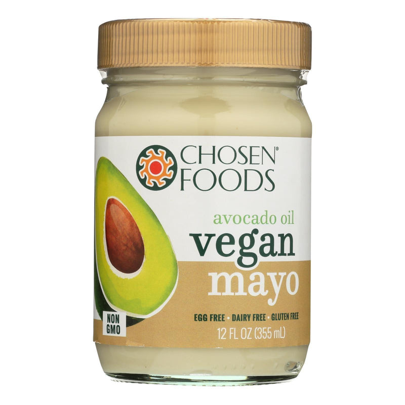 Chosen Foods - Avocado Oil Vegan Mayo - Case Of 6 - 12 Oz. - Orca Market