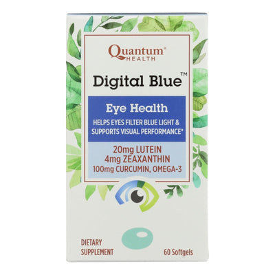 Quantum Research - Digital Blue - Eye Health - 60 Softgels - Orca Market