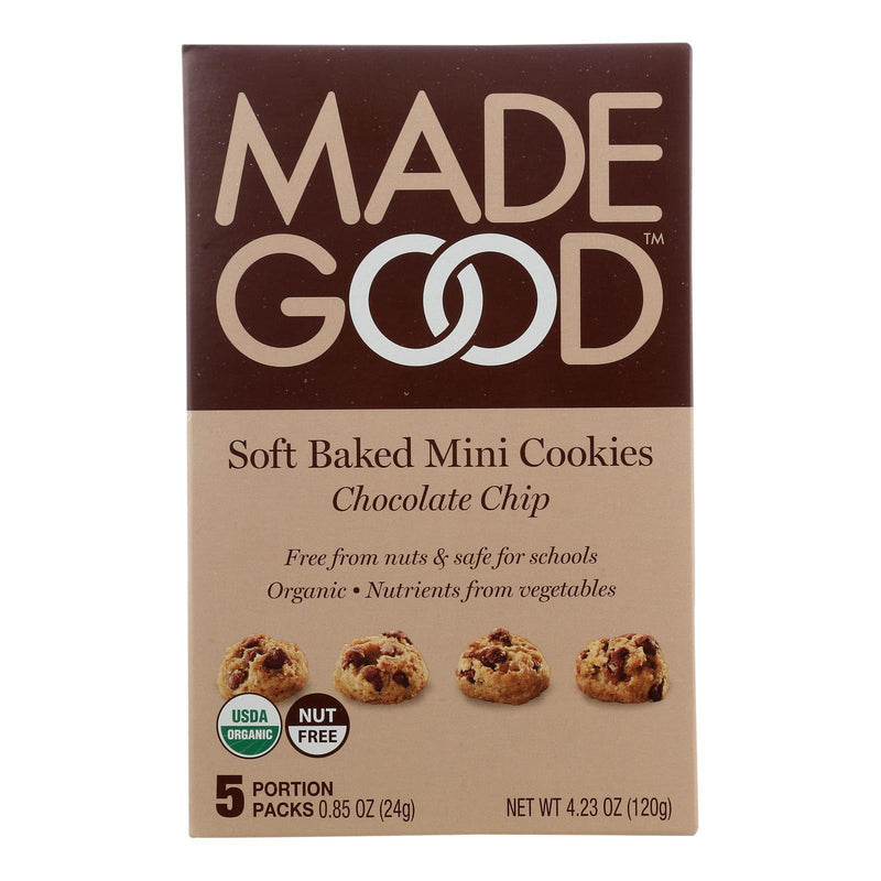 Made Good - Cookies - Soft Chocolate Chip - Case Of 6 - 4.25 Oz. - Orca Market