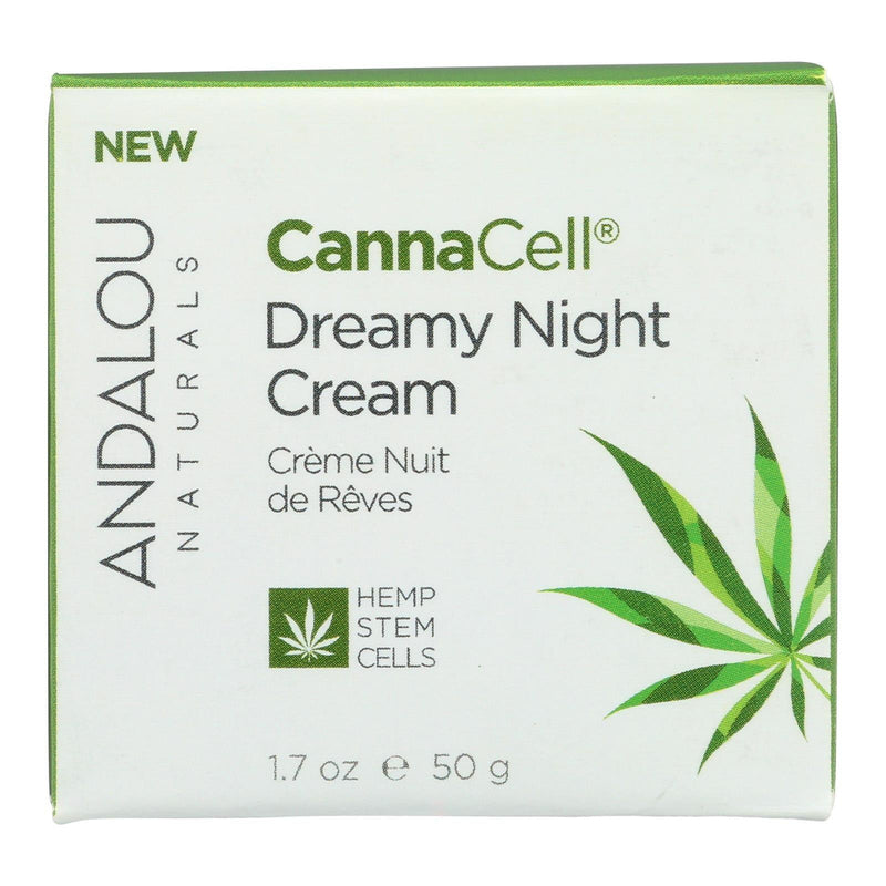 Andalou Naturals - Cannacell Dreamy Night Cream - 1.7 Oz. - Orca Market