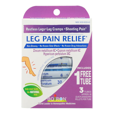 Boiron - Leg Pain Relief - 3 Tubes - Orca Market