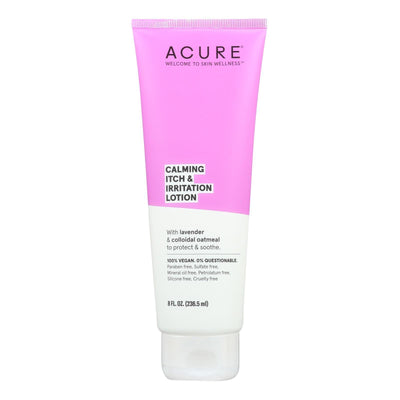 Acure - Lotion - Calming Itch And Irritation Lotion - Lavendar And Oatmeal - 8 Fl Oz. - Orca Market