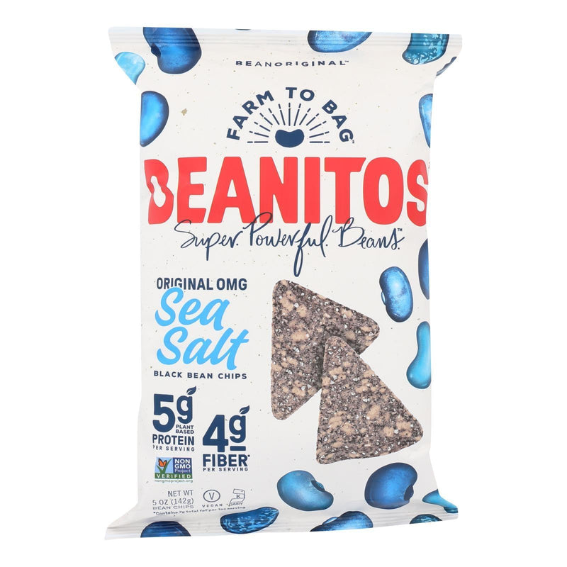 Beanitos - Black Bean Chips - Sea Salt - Case Of 6 - 5 Oz. - Orca Market