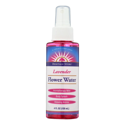 Heritage Products Flower Water Lavender - 4 Fl Oz - Orca Market