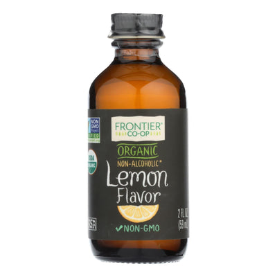 Frontier Herb Lemon Flavor - Organic - 2 Oz - Orca Market