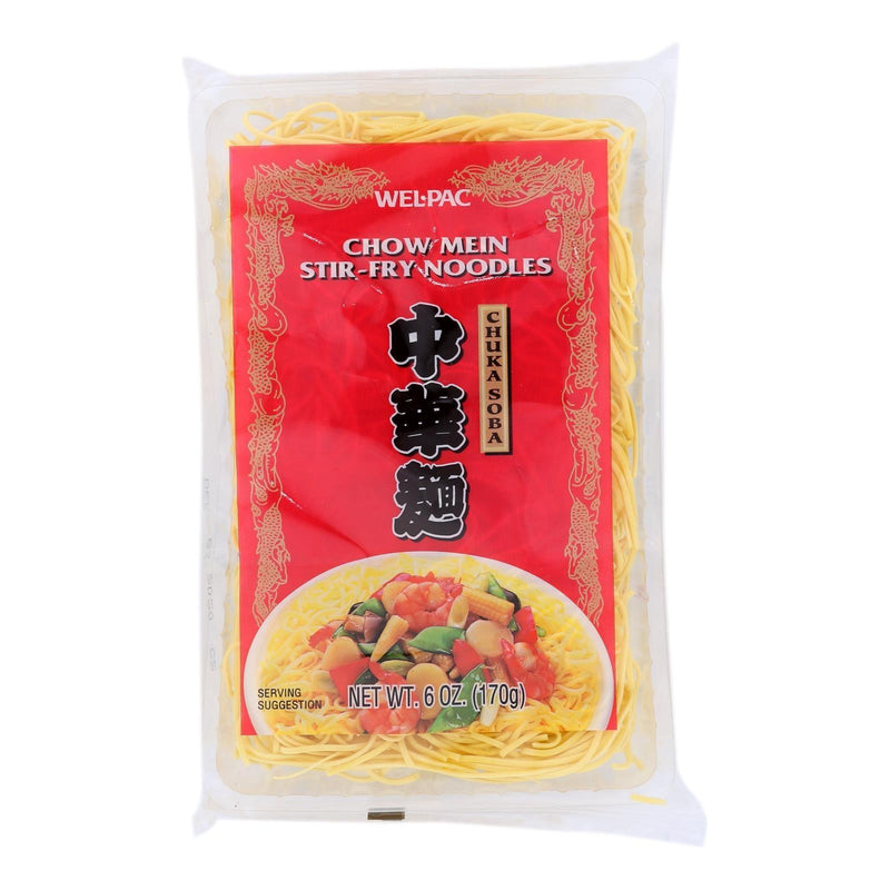 Wel-pac Chow Mein Stir-fry Noodles - Case Of 12 - 6 Oz - Orca Market