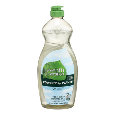 Seventh Generation - Dish Liquid Free & Clear - Case Of 6-19 Fz - Orca Market