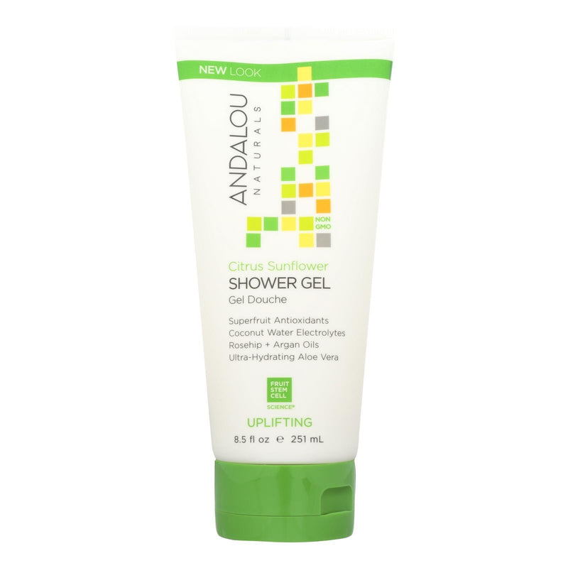 Andalou Naturals - Shower Gel Citrus Snflwer - 8.5 Fz - Orca Market