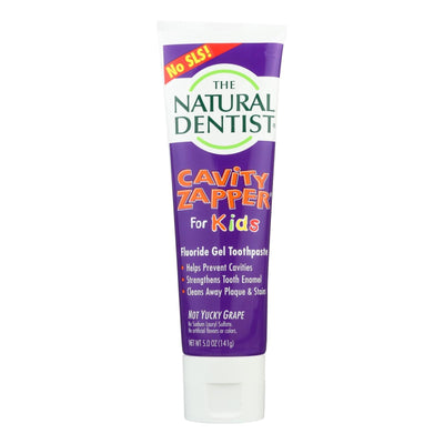 Natural Dentist Kids Cavity Zapper Toothpaste Buster Groovy Grape - 5 Oz - Orca Market