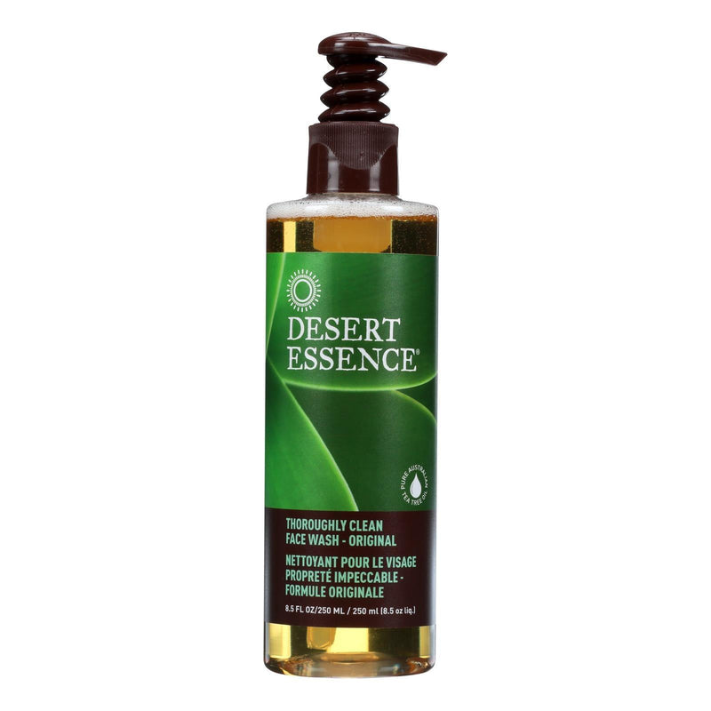 Desert Essence - Thoroughly Clean Face Wash - Original - 8.5 Fl Oz - Orca Market