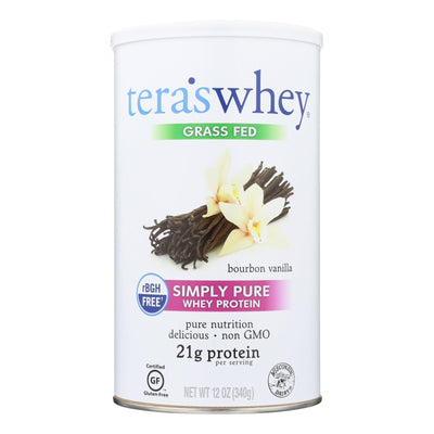 Teras Whey Protein Powder Whey - Bourbon Vanilla - 12 Oz - Orca Market