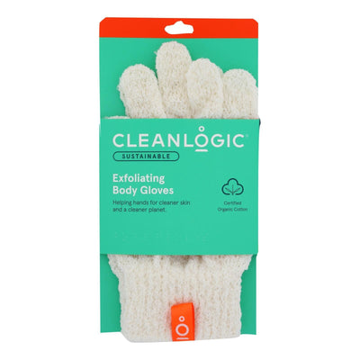 Cleanlogic - Bath Gloves Exfoliating - 2 Ct - Orca Market