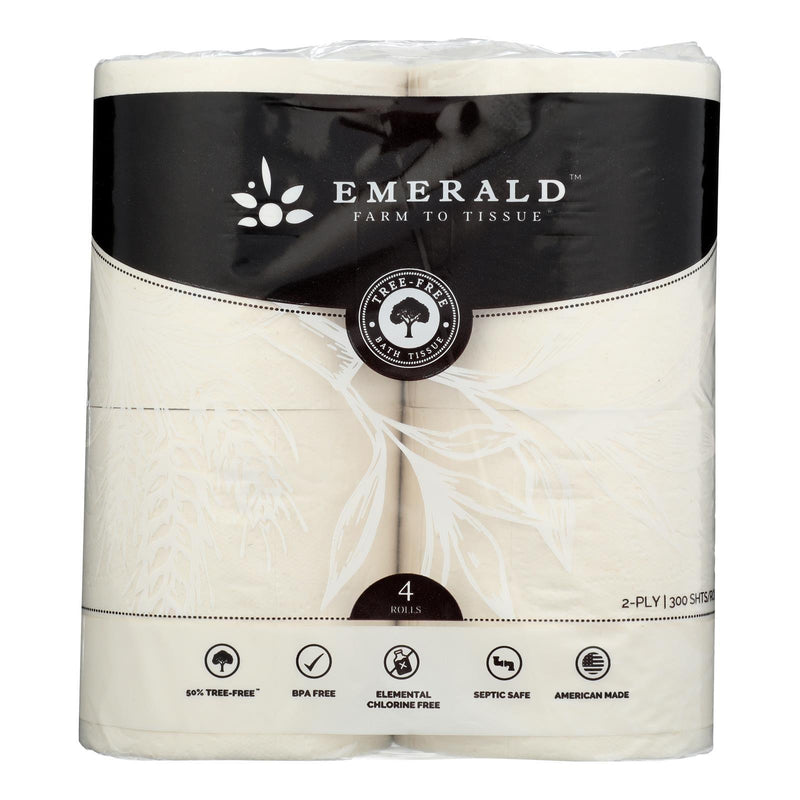 Emerald Brand - Bath Tissue 2 Ply 4 Pack - Cs Of 12-1 Ct - Orca Market