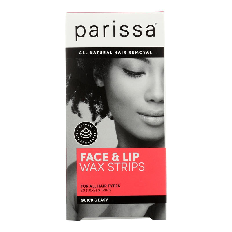 Parissa - Wax Strip Quick & Easy Face Lip - 1 Each 1-20 Ct - Orca Market