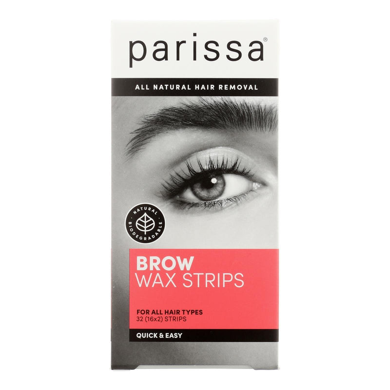 Parissa - Wax Strips Quick & Easy Brow - 1 Each 1-32 Ct - Orca Market