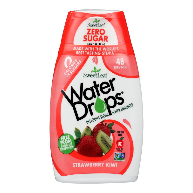 Sweet Leaf Water Drops - Strawberry Kiwi - 1.62 Fl Oz - Orca Market