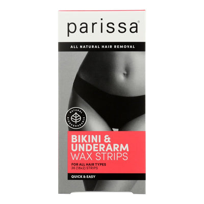 Parissa - Wax Strips Bikni/Underarm - 1 Each 1-36 Ct - Orca Market