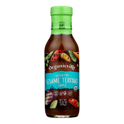 Organicville - Sauce Ses Teriyaki Gluten Free - Case Of 6-13.25 Oz - Orca Market