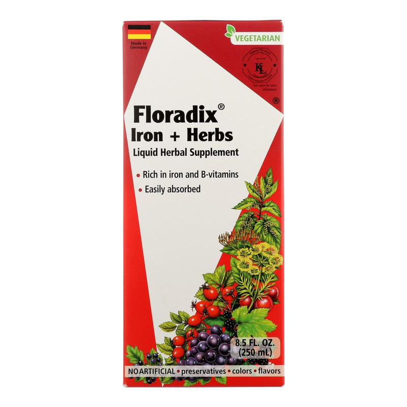 Floradix - Floradix Iron And Herbs - 1 Each 1-8.5 Fz - Orca Market