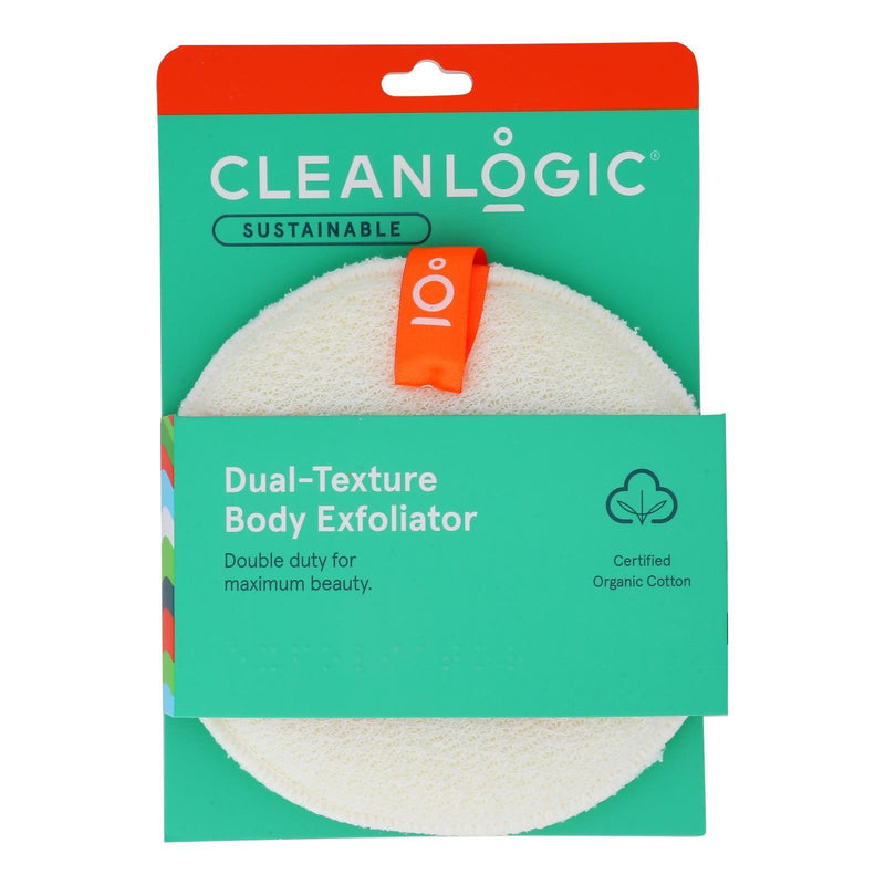 Cleanlogic - Face & Body Scrubber Dual Txt - 1 Ct - Orca Market