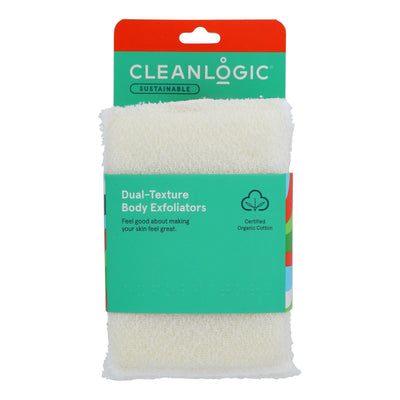 Cleanlogic - Face & Body Scrubber Dual Txt - 1 Ct - Orca Market