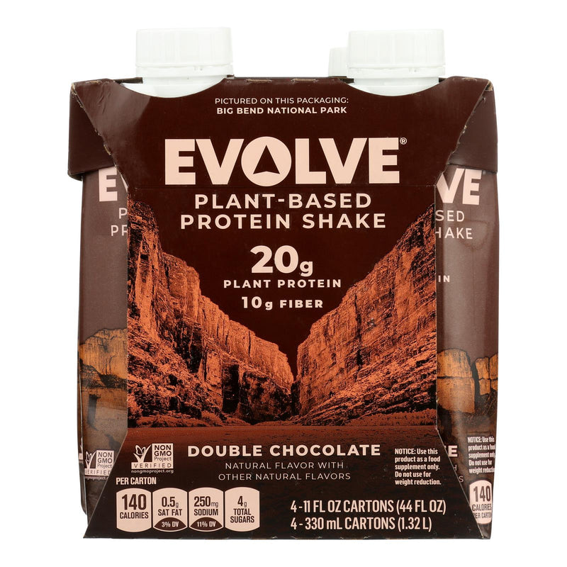 Evolve Classic Chocolate Protein Shakes - Case Of 3 - 4/11 Oz - Orca Market