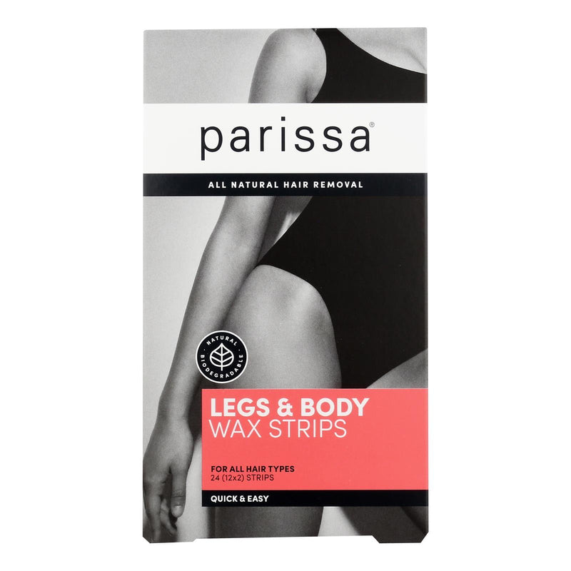 Parissa - Wax Strips Quick & Easy Leg Body - 1 Each 1-24 Ct - Orca Market