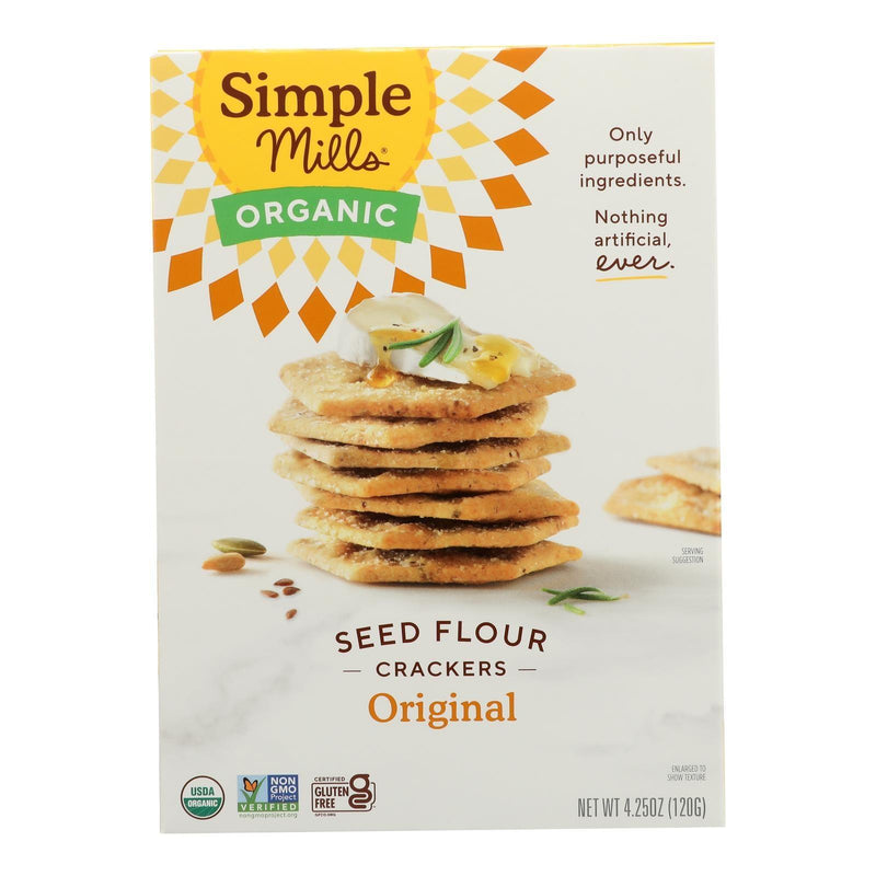 Simple Mills - Crackers Seed Flr Original - Case Of 6-4.25 Oz - Orca Market