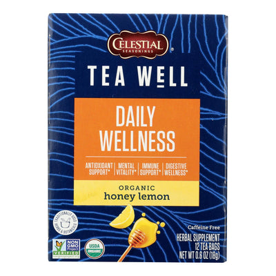 Teawell - Tea Honey Lemon - Case Of 6-12 Ct - Orca Market