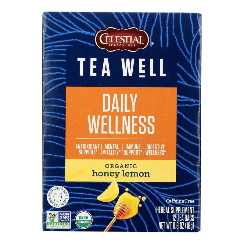 Teawell - Tea Honey Lemon - Case Of 6-12 Ct - Orca Market