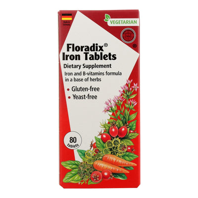 Floradix - Floradix Iron Tablets - 1 Each 1-80 Tab - Orca Market