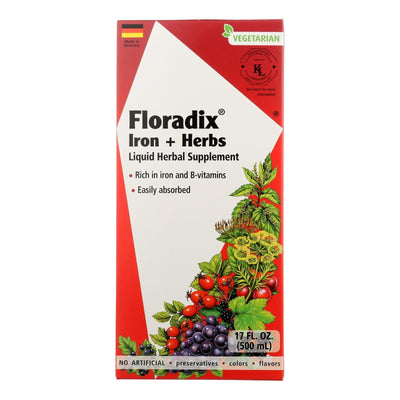 Floradix - Floradix Iron And Herbs - 1 Each 1-17 Fz - Orca Market