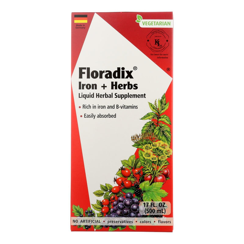 Floradix - Floradix Iron And Herbs - 1 Each 1-17 Fz - Orca Market