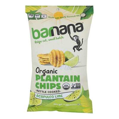 Barnana - Plantain Chips Acaplco Lime - Case Of 6-5 Oz - Orca Market