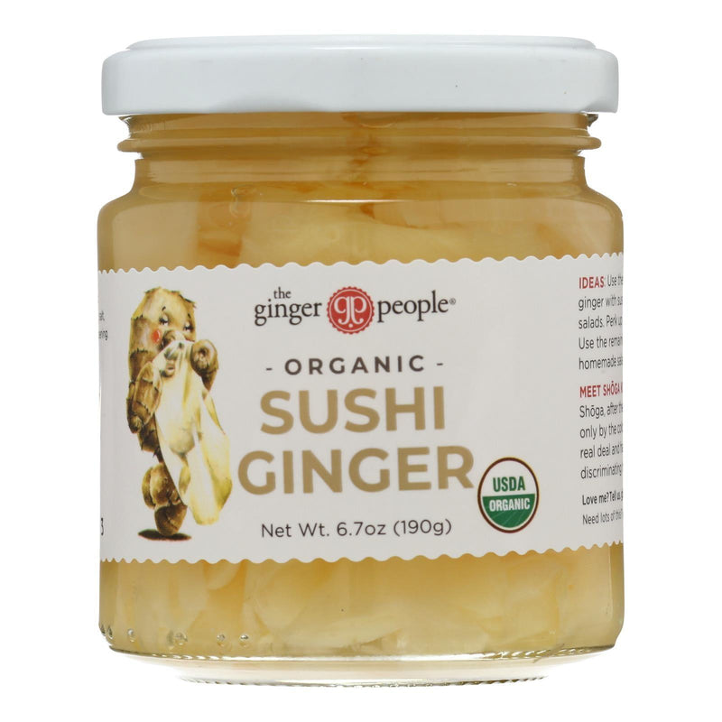 The Ginger People Organic Pickled - Case Of 12 - 6.7 Oz. - Orca Market