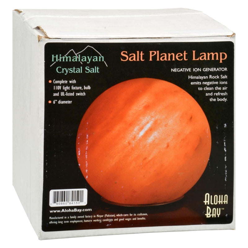 Himalayan Salt Crystal Lights Planet Globe Lamp - 1 Lamp - Orca Market