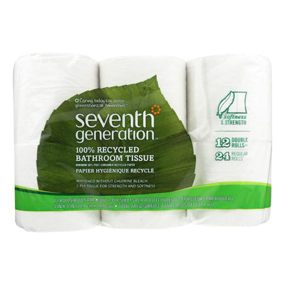 Seventh Generation Bathroom Tissue - Case Of 4 - 300 Count - Orca Market