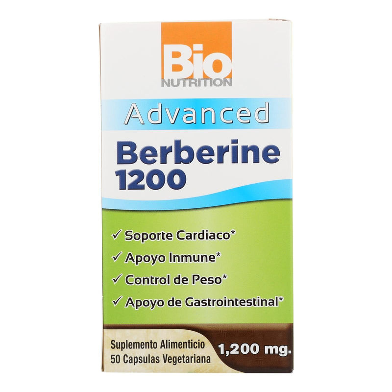 Bio Nutrition - Berberine 1200 Advanced - 1 Each - 50 Vcap - Orca Market