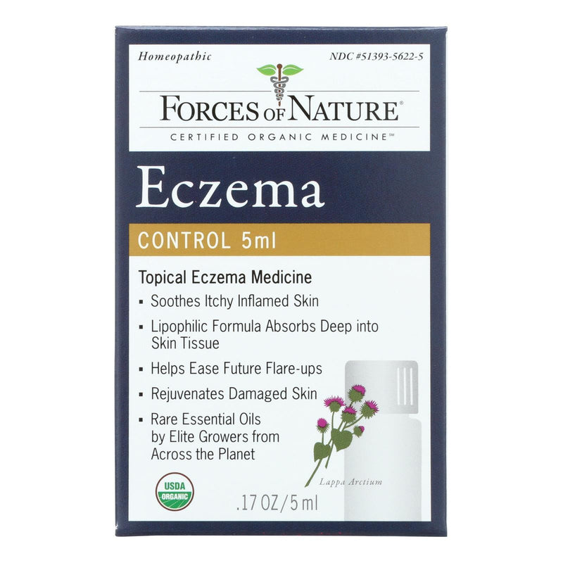 Forces Of Nature - Eczema Control - 1 Each - 5 Ml - Orca Market