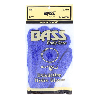 Bass Body Care Exfoliating Hydro Gloves - 1 Each - Ct - Orca Market