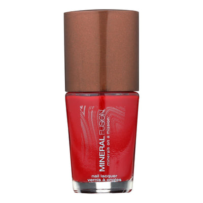 Mineral Fusion - Nail Polish - Fiery Lava - 0.33 Oz. - Orca Market